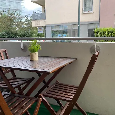 L Ecrin L4 3 Min Centre Balcon 公寓